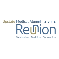 Logo for SUNY Upstate Medical Alumni Reunion